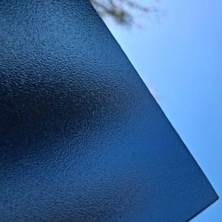 Монолитный поликарбонат 3 мм колотый лёд графит 2УФ антивандальный BAUGLAS FSX LONGLIFE